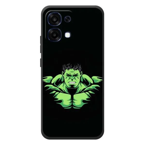 Чехол с принтом «Зелёный Халк» для OPPO A6 Pro
