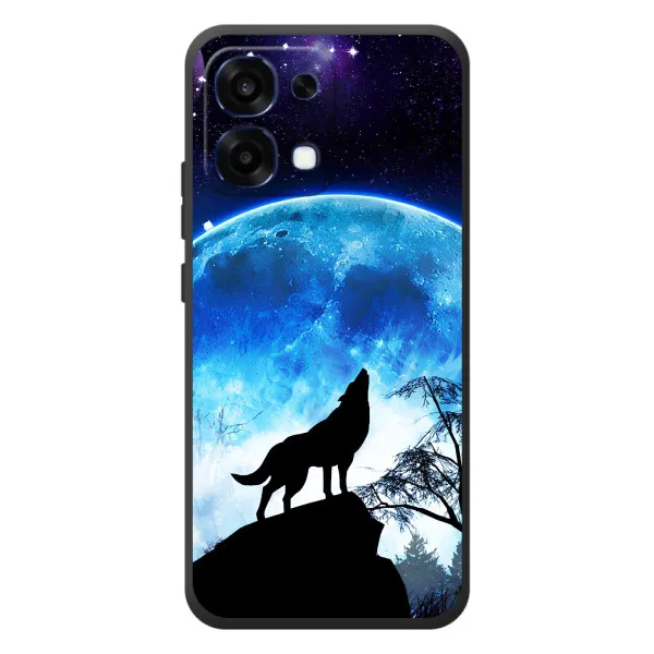 Чехол с принтом «Волк на луну» для OPPO A6 Pro Чехол с принтом «Волк на луну» для OPPO A6 Pro