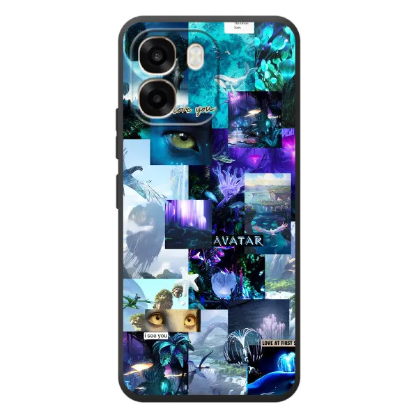Чехол с принтом «коллаж Аватар» для OPPO A6