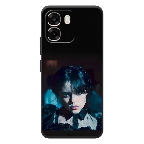 Чехол с принтом «взгляд Уэнздей» для OPPO A6 Чехол с принтом «взгляд Уэнздей» для OPPO A6
