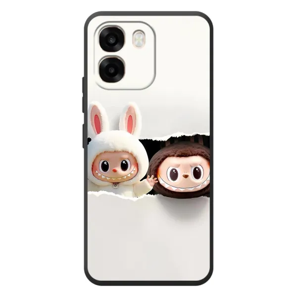 Чехол с принтом «Лабубу» для OPPO A6