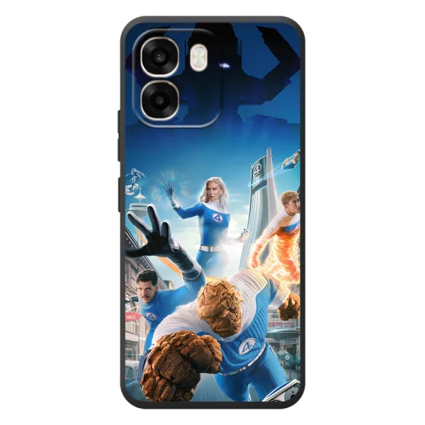 Чехол с принтом «Герои Фантастическая Четверка» для OPPO A6 Чехол с принтом «Герои Фантастическая Четверка» для OPPO A6