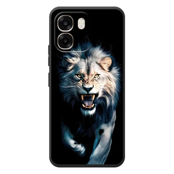 Чехол с принтом «Лев в темноте» для OPPO A6
