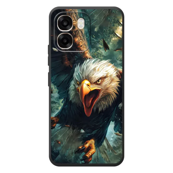 Чехол с принтом «Орел в полете» для OPPO A6