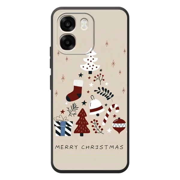 Чехол с принтом «Merry Christmas» для OPPO A6