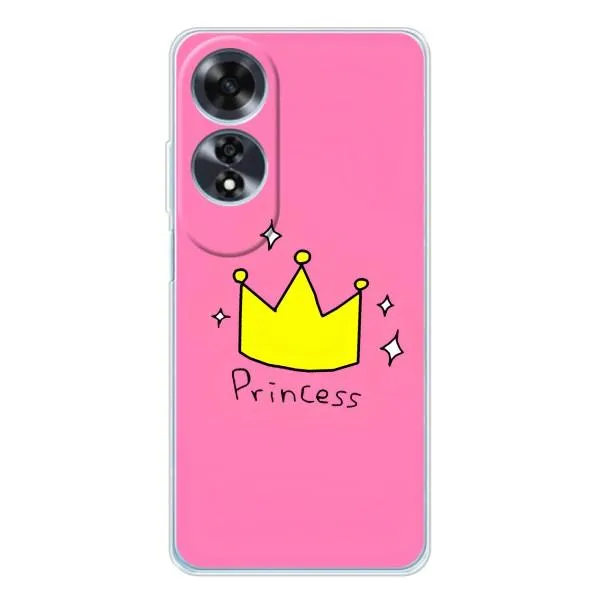 Чехол с принтом «Princess» для OPPO A60 5G Чехол с принтом «Princess» для OPPO A60 5G