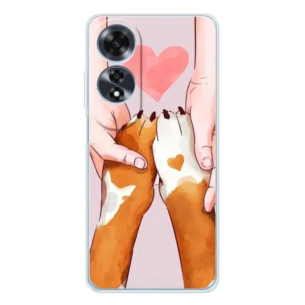 Чехол с принтом «Любовь к собакам» для OPPO A60 5G Чехол с принтом «Любовь к собакам» для OPPO A60 5G