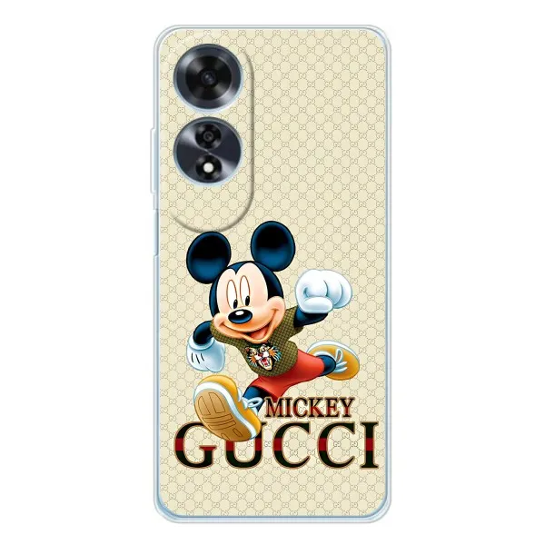 Чехол с принтом «Mikki Gucci» для OPPO A60 5G