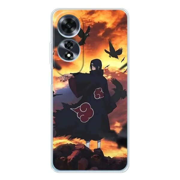 Чохол з принтом «Ітачі з воронами» для OPPO A60 5G
