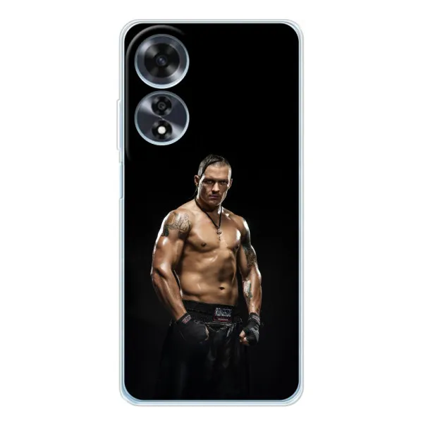 Чехол с принтом «Чемпион Александр Усик» для OPPO A60 5G