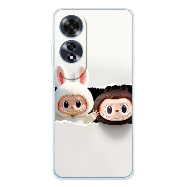Чехол с принтом «Лабубу» для OPPO A60 5G