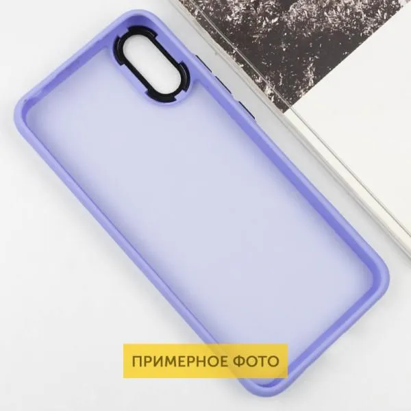 Чехол TPU+PC Lyon Frosted для Oppo A60 4G — Фиолетовый — фото 3 Чехол TPU+PC Lyon Frosted для Oppo A60 4G — Фиолетовый — фото 3