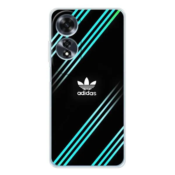 Чехол с принтом «Адидас с полосами» для OPPO A60 Чехол с принтом «Адидас с полосами» для OPPO A60