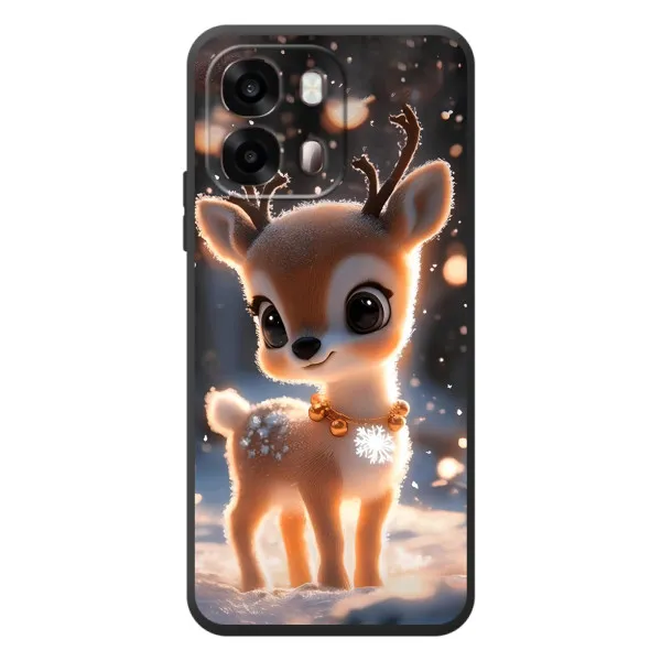 Чехол с принтом «Олененок» для OPPO A6s