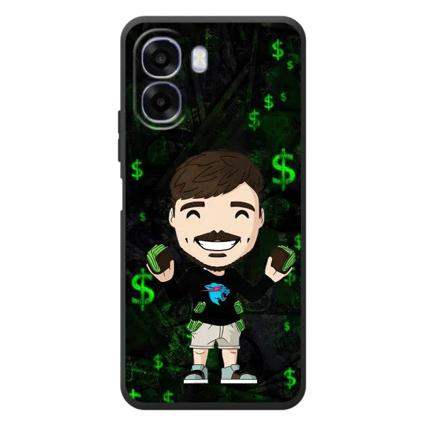 Чехол с принтом «Блогер Beast» для OPPO A6x