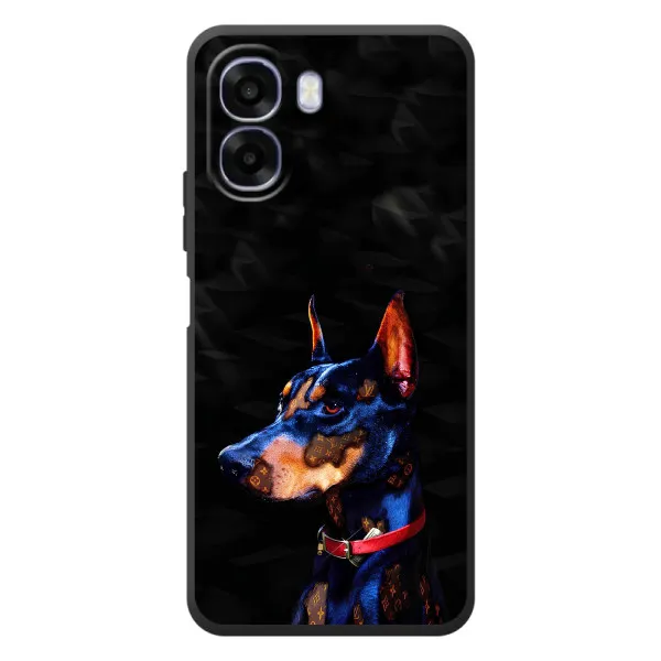 Чехол с принтом «Собака» для OPPO A6x