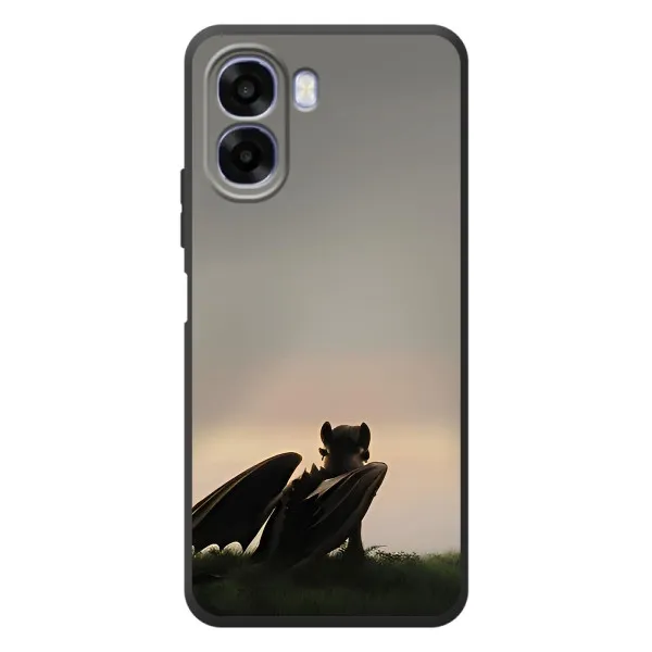 Чехол с принтом «Беззубик» для OPPO A6x