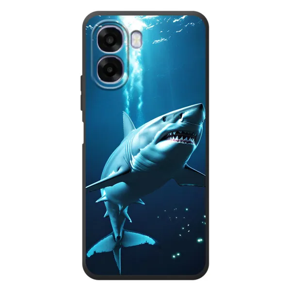 Чехол с принтом «Акула под водой» для OPPO A6x Чехол с принтом «Акула под водой» для OPPO A6x