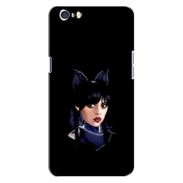 Чехол с принтом «серьезная Уэнздей» для OPPO A71