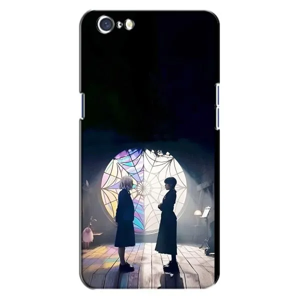 Чехол с принтом «Уэнздей и Инид» для OPPO A71