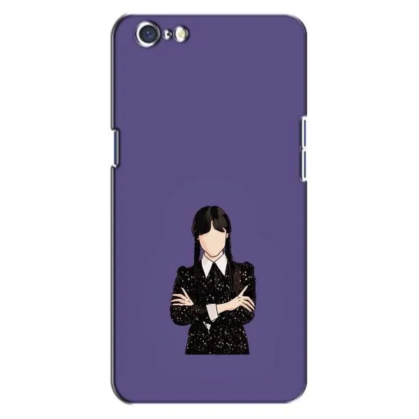 Чехол с принтом «Уэнздей в черном» для OPPO A71