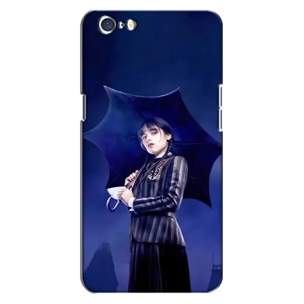 Чехол с принтом «Уэнздей с зонтом» для OPPO A71