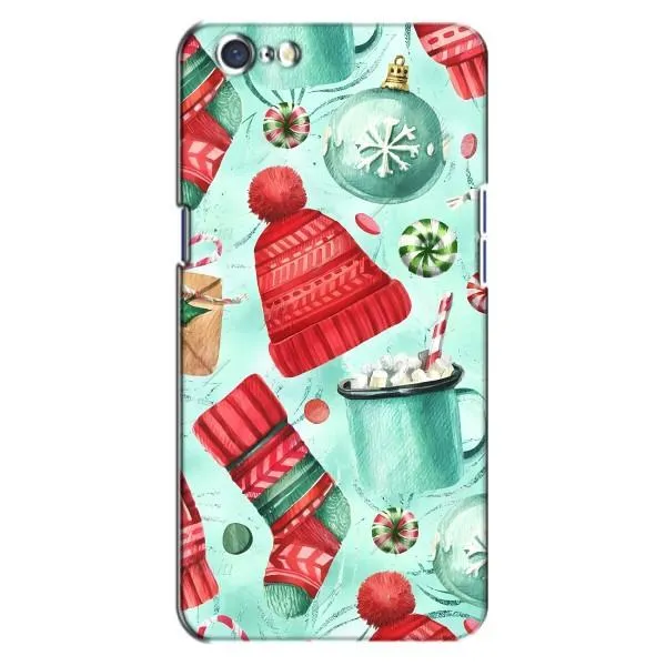 Чехол с принтом «Одежда НГ» для OPPO A71