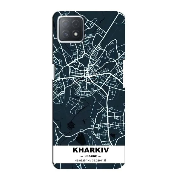 Чехол с принтом «Харьков» для OPPO A72 (5G)