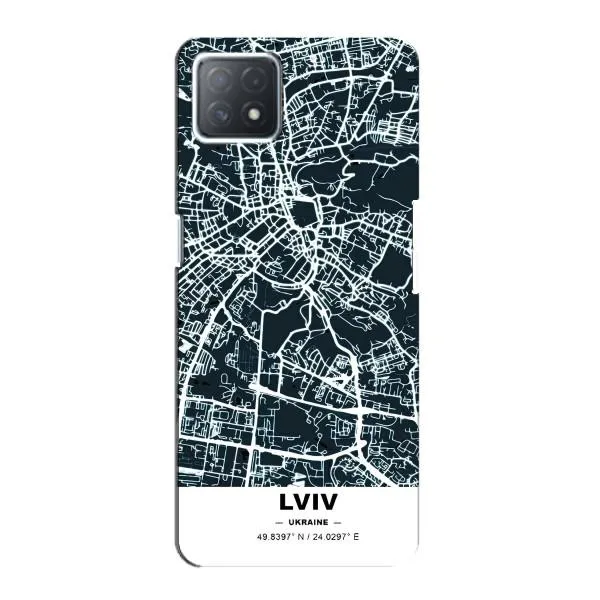 Чехол с принтом «Львов» для OPPO A72 (5G)