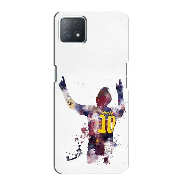 Чехол с принтом «Messi Barca» для OPPO A72 (5G)