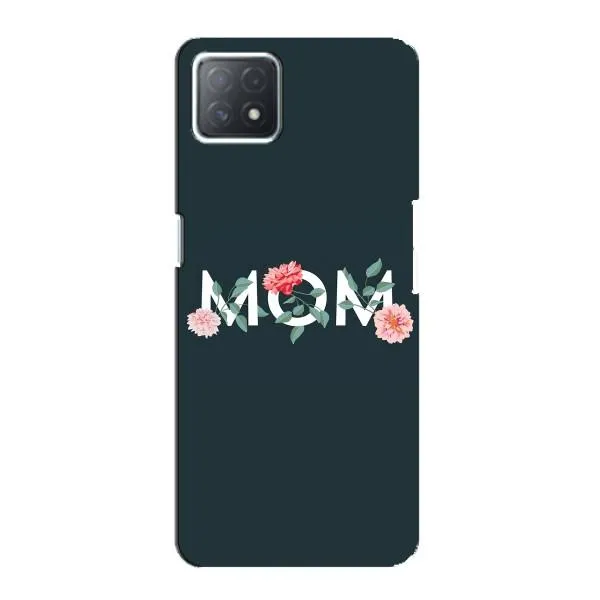 Чехол с принтом «Mom дизайн» для OPPO A72 (5G)