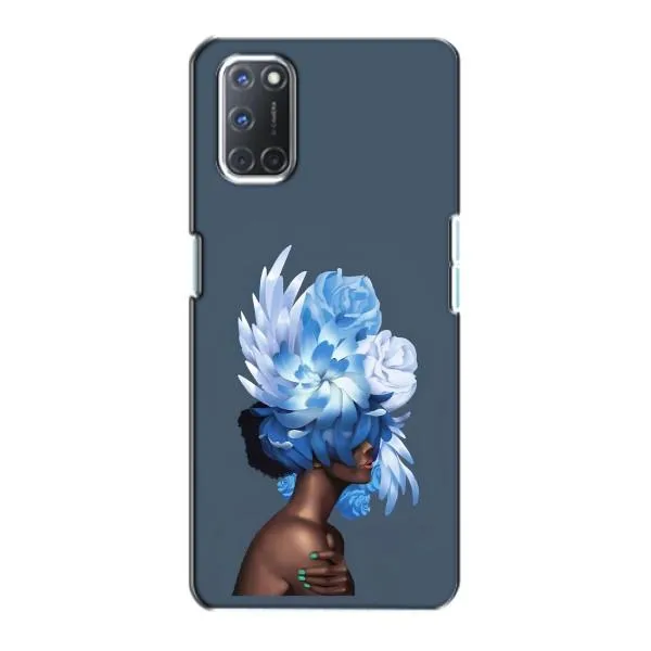 Чехол с принтом «Цветы на голове» для OPPO A72 Чехол с принтом «Цветы на голове» для OPPO A72