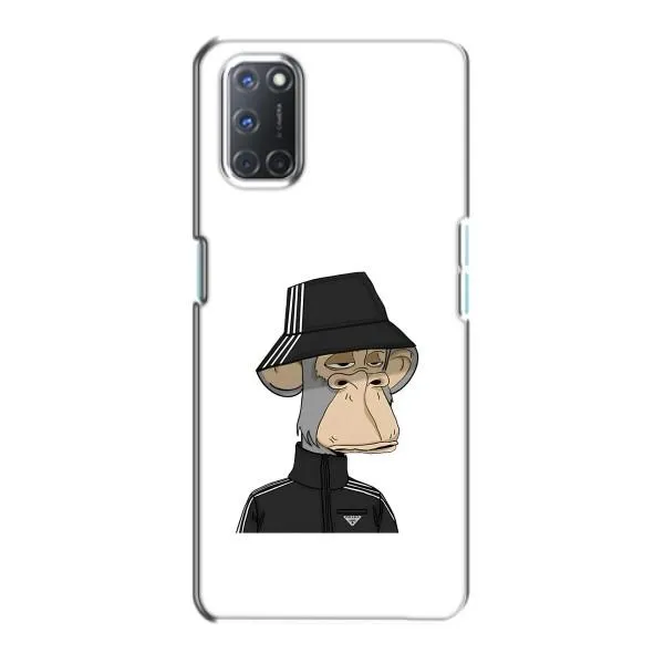 Чехол с принтом «обезьяна NFT Adidas» для OPPO A72