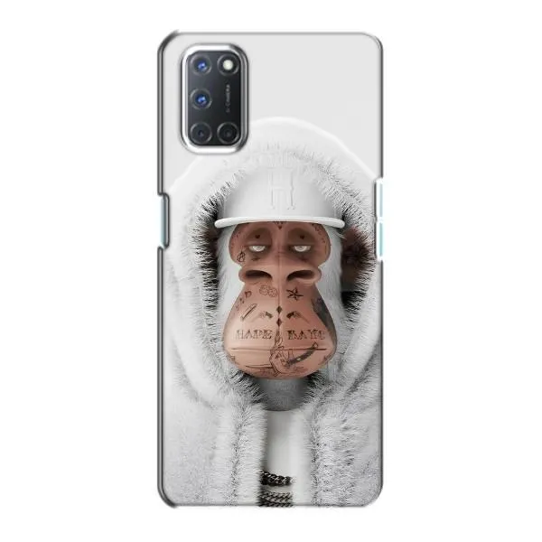 Чехол с принтом «обезьяна NFT в тату» для OPPO A72