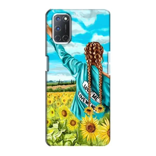 Чехол с принтом «Украиночка» для OPPO A72