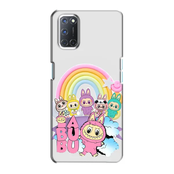 Чехол с принтом «Фон Лабубу» для OPPO A72