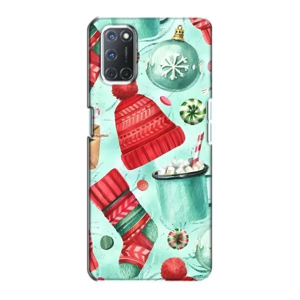 Чехол с принтом «Одежда НГ» для OPPO A72