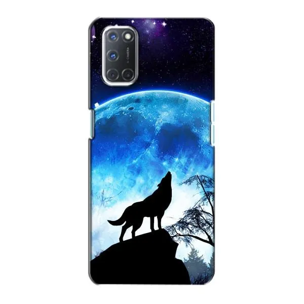 Чехол с принтом «Волк на луну» для OPPO A72 Чехол с принтом «Волк на луну» для OPPO A72