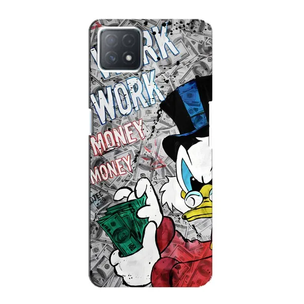 Чехол с принтом «Работа Работа» для OPPO A73 (5G)