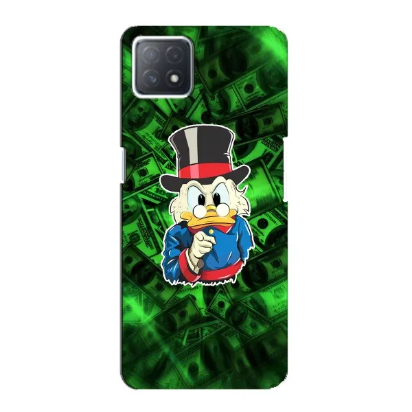Чехол с принтом «Скрудж МакДак» для OPPO A73 (5G)