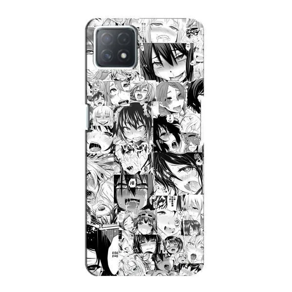 Чехол с принтом «Ahegao manga» для OPPO A73 (5G)