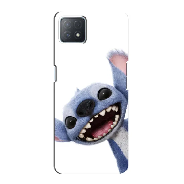 Чехол с принтом «Стич» для OPPO A73 (5G)