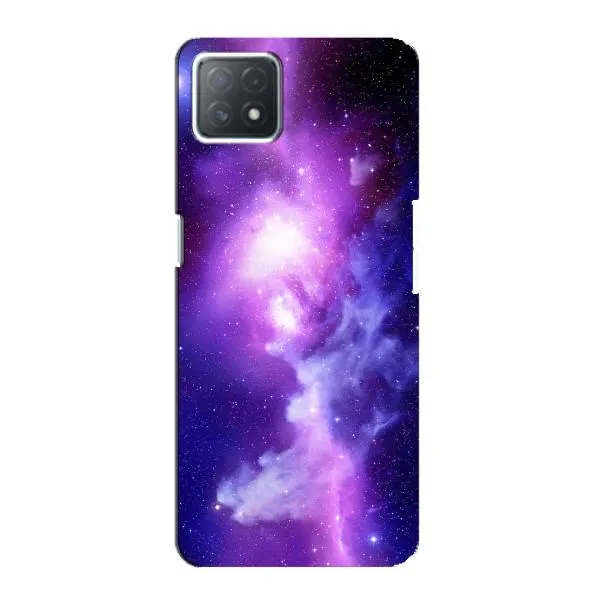 Чехол с принтом «Галактика» для OPPO A73 (5G)