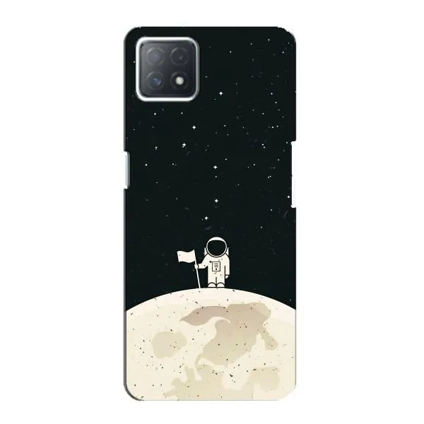 Чехол с принтом «На луне» для OPPO A73 (5G)