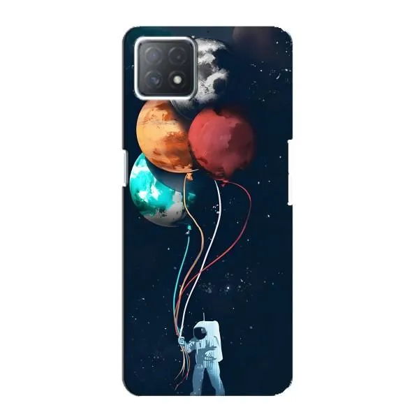 Чехол с принтом «Планеты шарики» для OPPO A73 (5G)