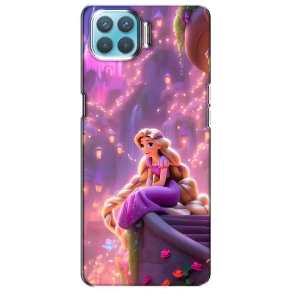 Чехол с принтом «Рапунцель в замке» для OPPO A73
