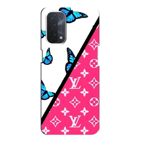 Чехол с принтом «Мода LV» для OPPO A74 (5G)