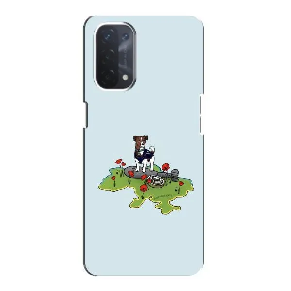 Чехол с принтом «Сапер Пес» для OPPO A74 (5G)