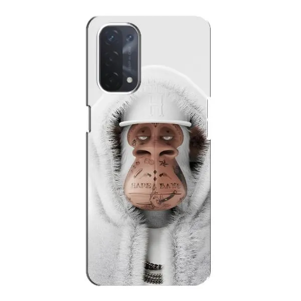 Чехол с принтом «обезьяна NFT в тату» для OPPO A74 (5G) Чехол с принтом «обезьяна NFT в тату» для OPPO A74 (5G)