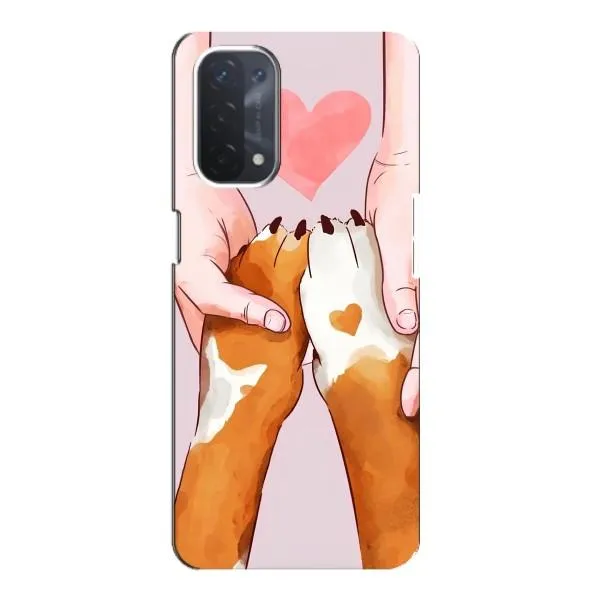 Чехол с принтом «Любовь к собакам» для OPPO A74 (5G) Чехол с принтом «Любовь к собакам» для OPPO A74 (5G)